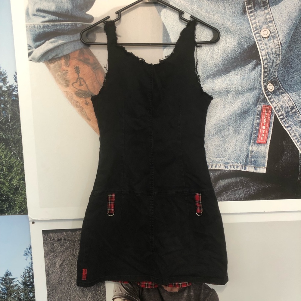COPY - Tripp NYC Distressed Plaid School Girl Dress Punk Gothic Grunge
